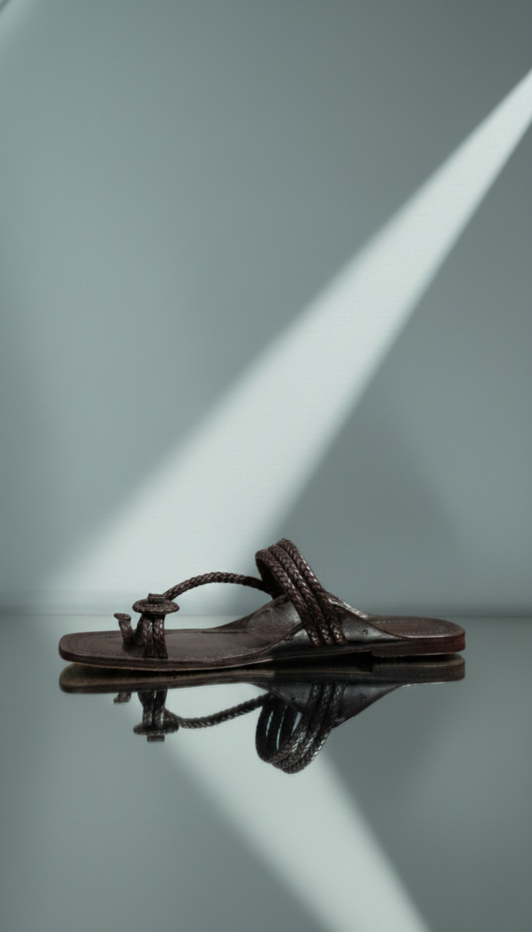 Kolhapuri Moja Shape Side Veni